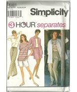 Simplicity Sewing Pattern 9081 Misses Jacket Top Pants Shorts 18 20 22 2... - $9.99