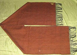 Scarf of pure Babyalpaca wool & Silk fabric,shawl - $81.00
