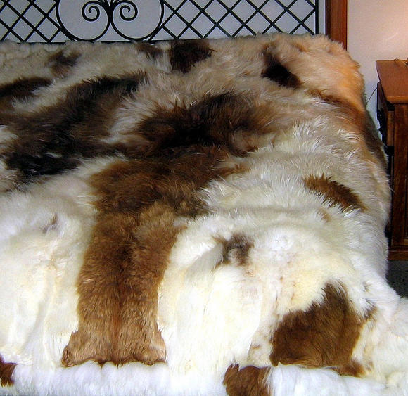 Fur bedspread,Babyalpaka Fur, Queen size coverlet Quilts, Bedspreads