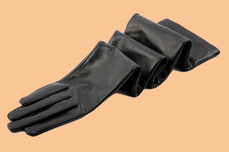 65cm(25.5) Super Soft 100% Echt Leder lange Handschuhe Opera Handschuhe DE