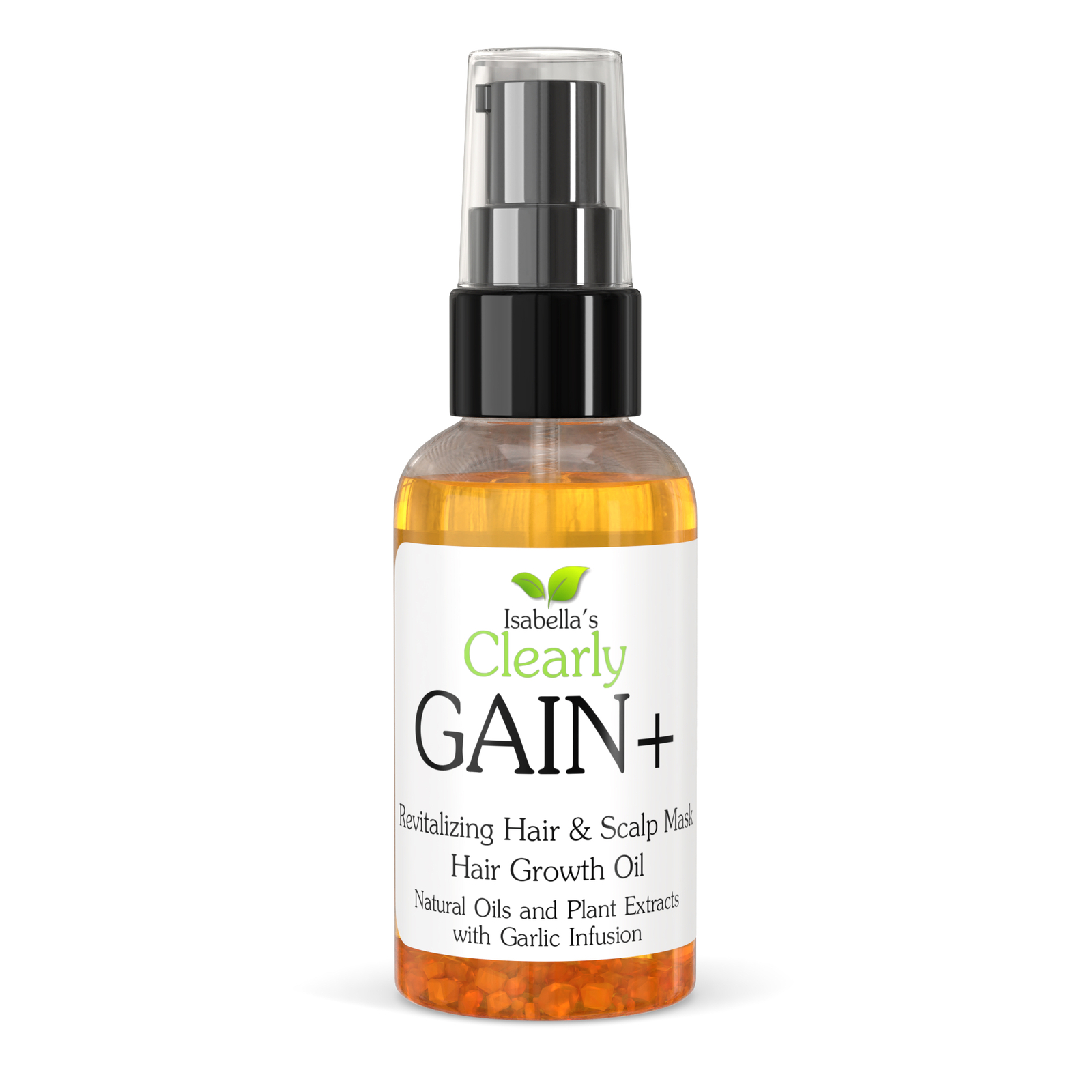Clearly GAIN, Extra Strength Hair Growth Oil and Hair Loss Treatment with Garlic