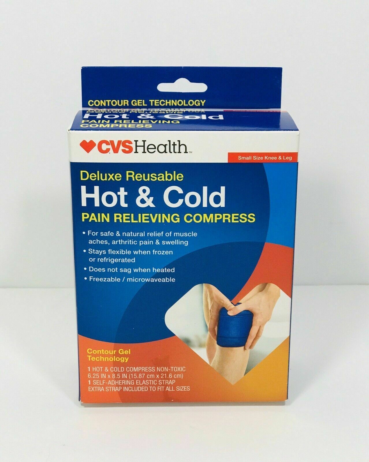CVS Health Deluxe Reusable Hot & Cold Rain Relieving Compress - Cold ...