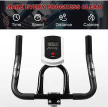 Aoxun Exercise Bike, Indoor Cycling Stationary Fitness Exercise Bike, for Home G image 4