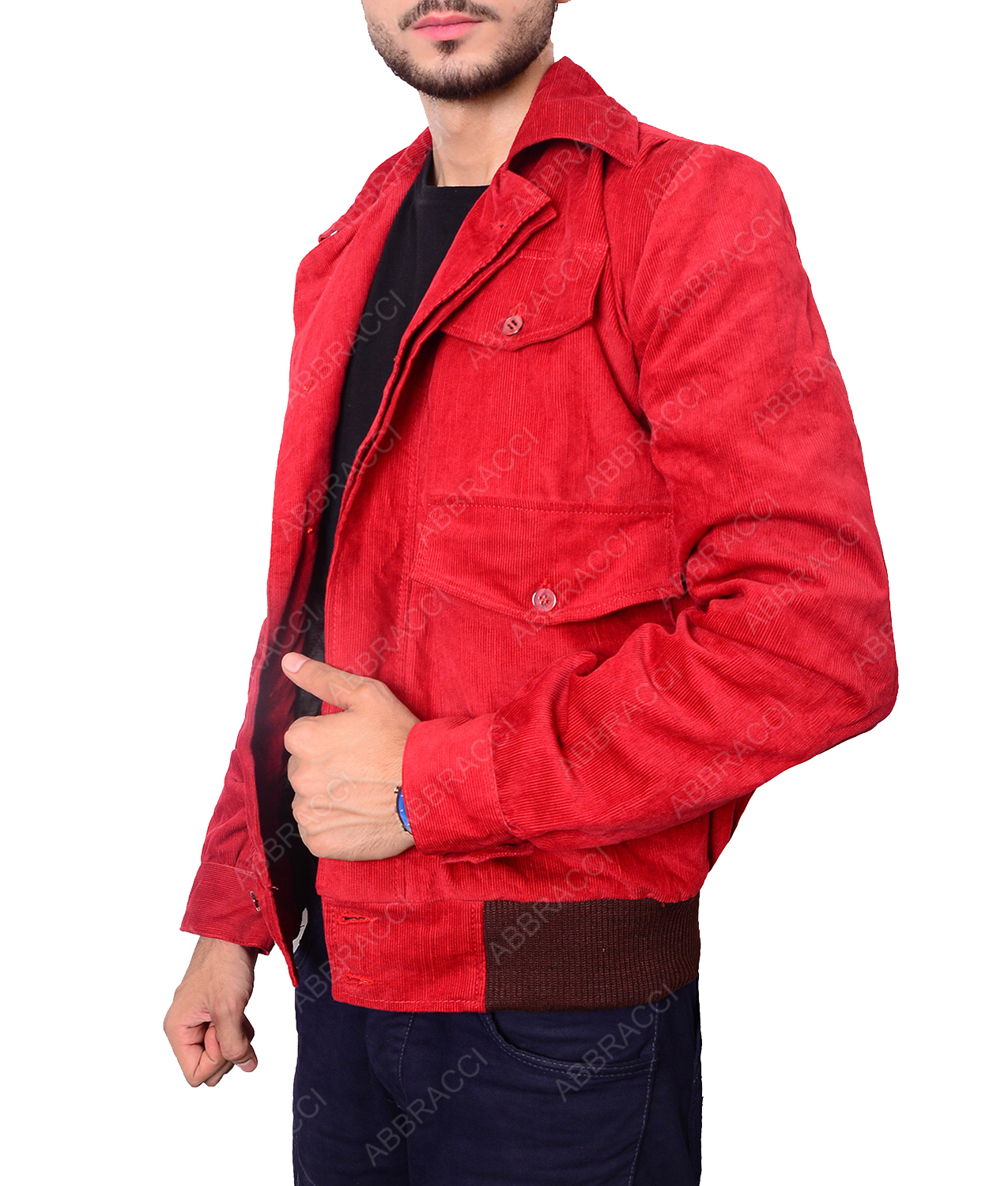 Jack Torrance The Shining Red Corduroy Jacket Coats & Jackets