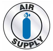 Air Supply Hard Hat Decal Hardhat Sticker Helmet Label H136 - $1.79+