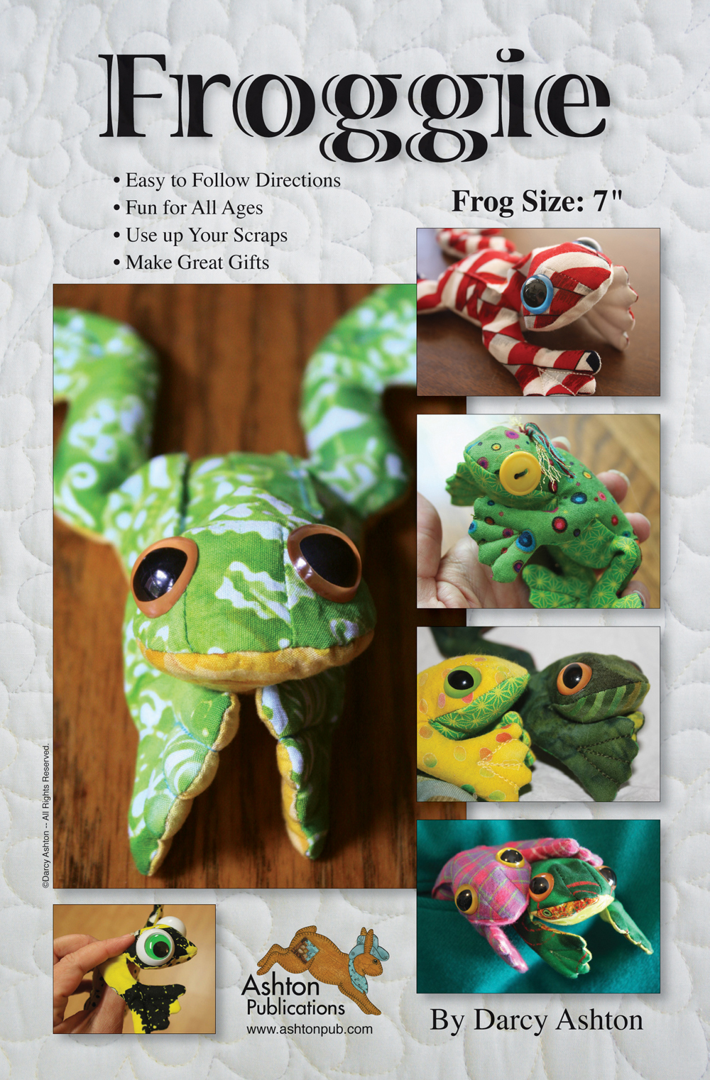 Beanbag Frog Sewing Pattern Toy Beanbag Frog Plush Frog Pattern