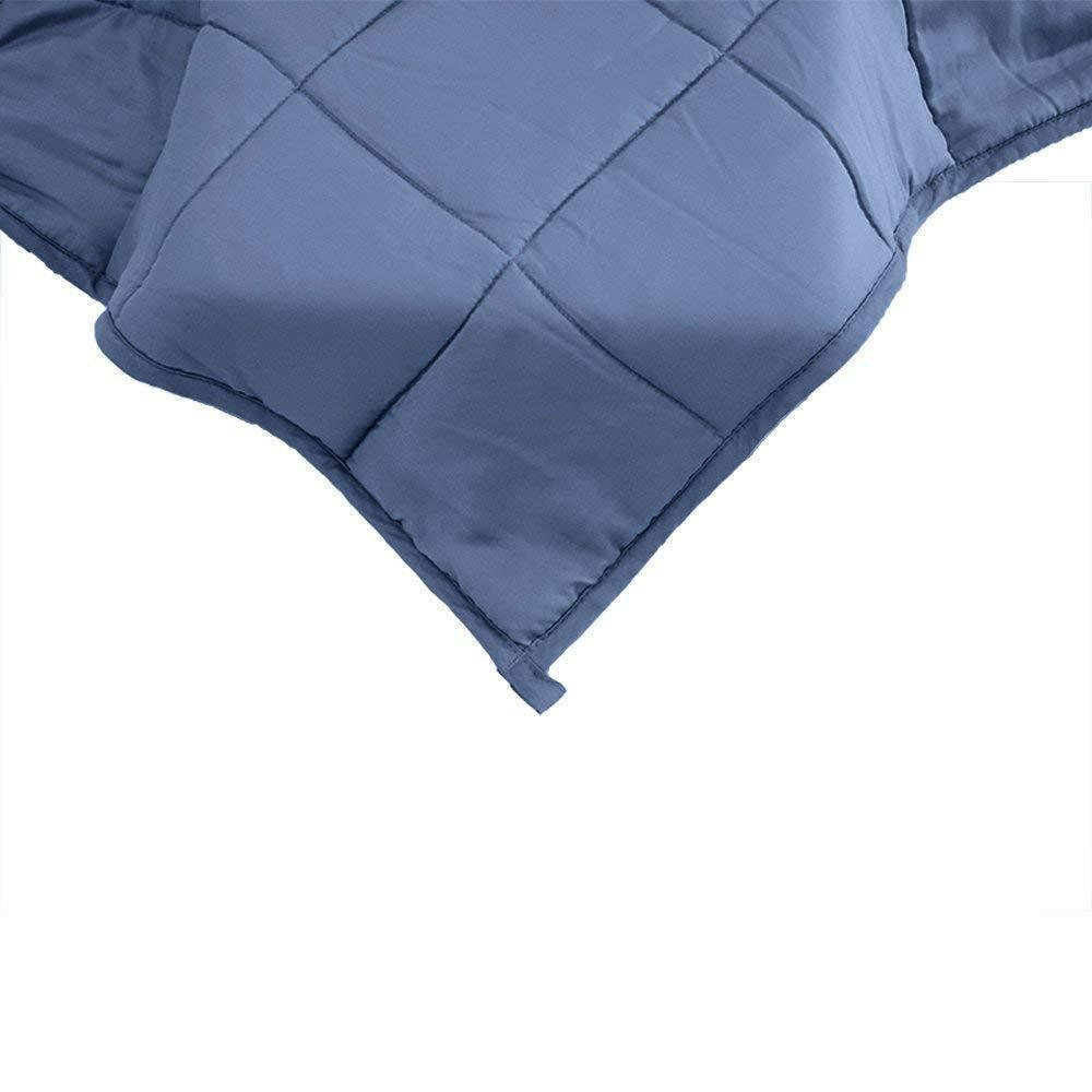YnM Nature Bamboo Cooling Weighted Blanket for Adults (Grey 15, 20, 25LB) Blankets & Throws