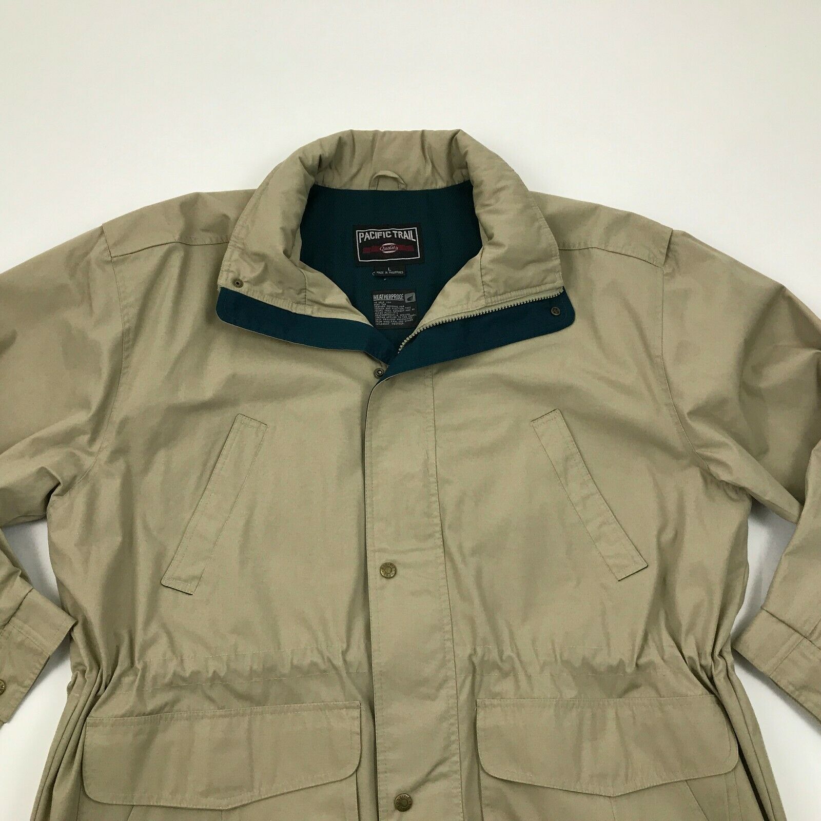 Pacific Trail WEATHERPROOF Jacket Size L Large WATERPROOF BREATHABLE ...