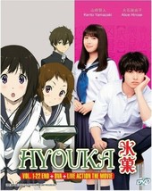 Hyouka Vol.1-22 End + OVA + Live Action Movie ENGLISH DUB SHIP FROM USA