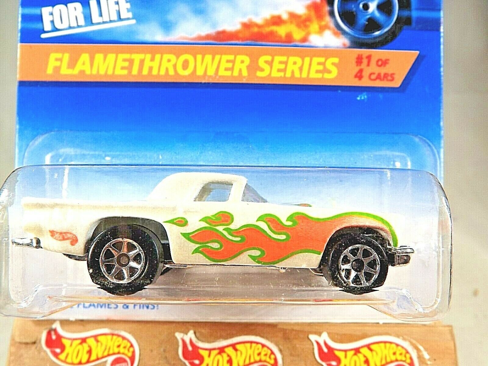 hot wheels flame thrower series