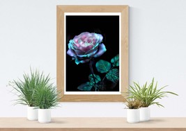 Glowing Rose - Digital Art, Home Decor Wall Poster Download, Printable I... - $12.99