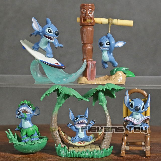 stitch collectible mini figures