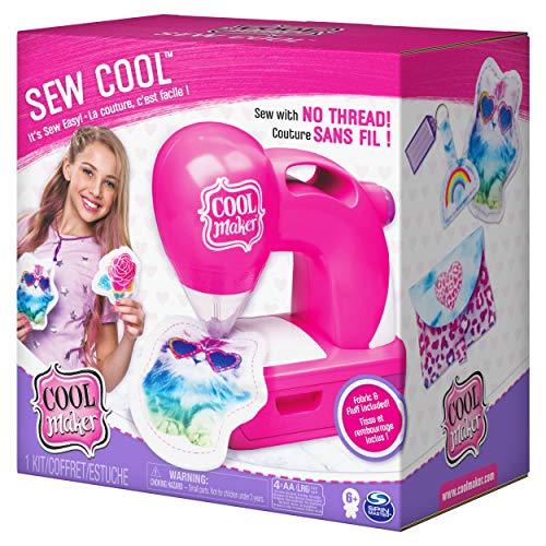 Cool Maker, Sew Cool Sewing Machine with 5 Trendy Projects and Fabric, for Kids Transfers
