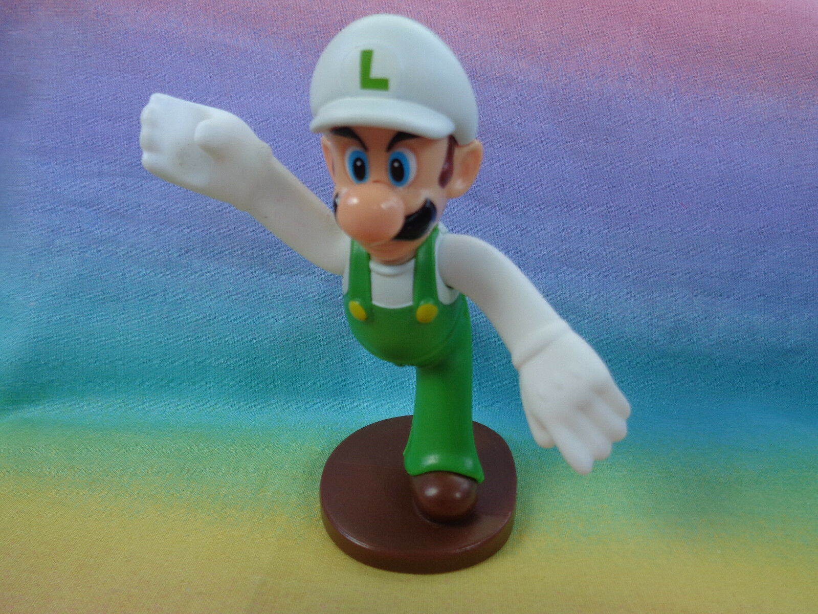 2018 McDonald's Nintendo Super Mario Bros Luigi Plastic Toy Figure ...