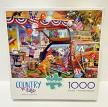 Buffalo Games Puzzles Country Life Patriotic Road Trip New In Box - $15.57