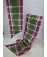 100% Silk Bonnet Ties *Green-Purple/Blue-Red Barred Stripe* 5 7/8&quot;Wide  ... - $57.00