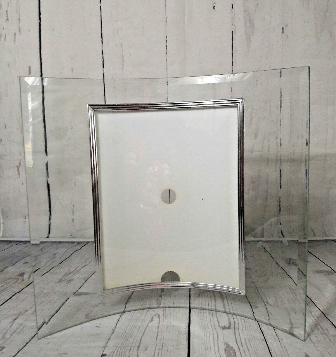 2 PCS Princess House Heritage Crystal Large Discontinued Picture frames