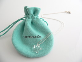 Tiffany &amp; Co Silver Peretti Rock Crystal Star Necklace Pendant Rare Gift... - $418.00