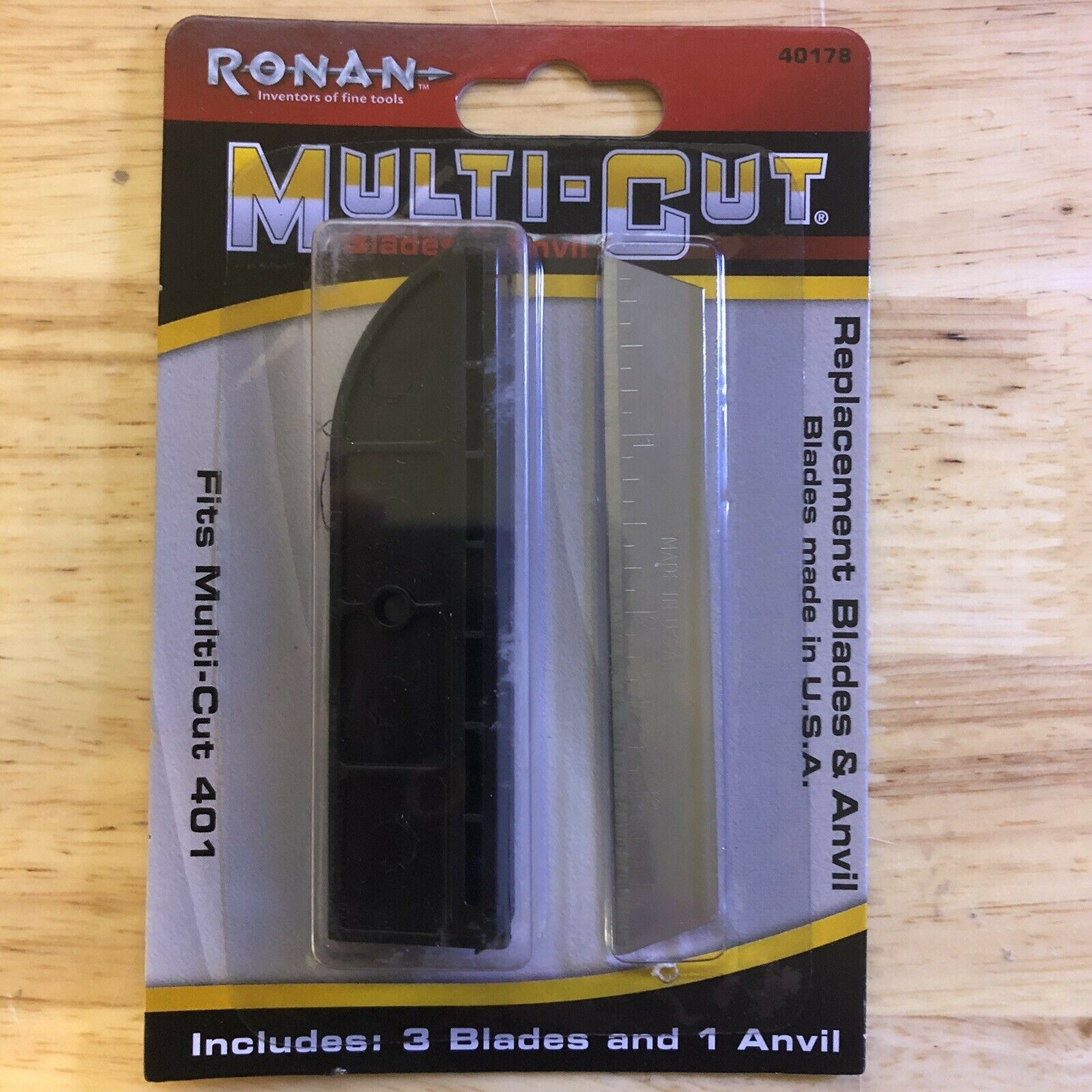 Ronan Craftsman OEM 37/8 Inch MultiCut HandiCut Replacement Anvil