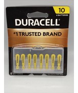 DURACELL Size 10 Hearing Aid Batteries 8 Pack  Exp March 2023 Model D10B8ZM - $8.79