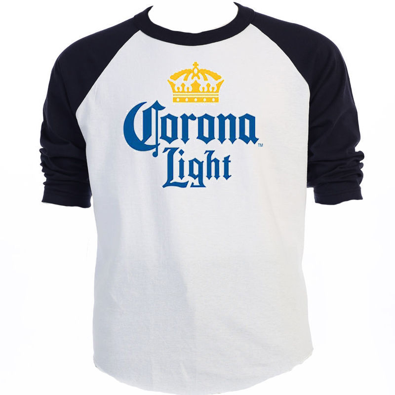 Image of CORONA LITE BEER, Cool, Baseball T's Sizes S-3XL, T-Shirts Size S-5XL, T-1144