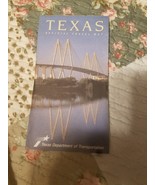 Texas Official Travel Map 1999 - $9.89