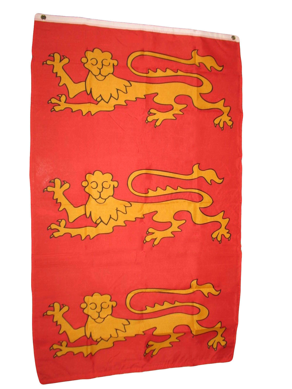 3x5 King Richard England 3 Lions UK United Kingdom British Vertical ...