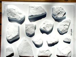 #OAF-50 Fieldstone Veneer Concrete Stone Molds to Make 100s of Fireplace Stones image 8