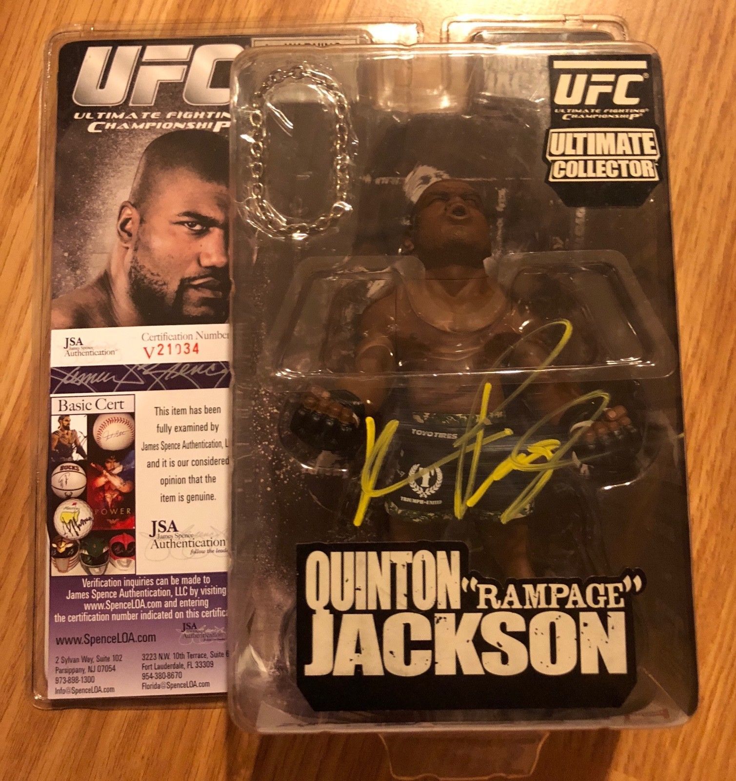New World Of MMA Quinton Rampage Jackson Action Figure
