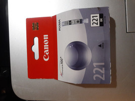 Canon CLI-221BK Ink Cartridge Genuine OEM NEW - $14.55
