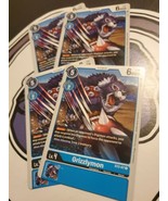 Unplayed x4 Grizzlymon - ST2-07 C - Common Digimon TCG Card Playset Blue - $2.91