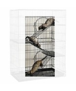 Small Animal Pet Steel Ramp Conversion 3 Piece Kit for Cages Cat Bird Fe... - $50.01