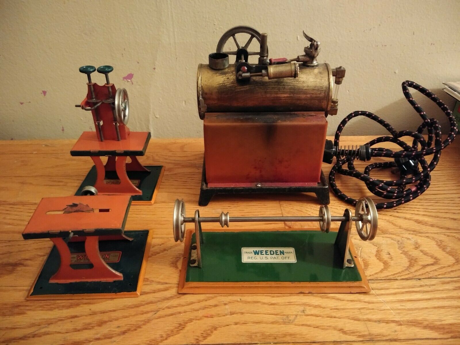 vintage weeden live steam train
