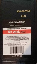 2022 Pocket Calendar by AT-A-GLANCE, Weekly Planner (7003505) Black (LOC BK-BD) - $14.95