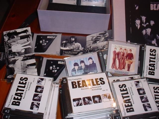 BEATLES Complete Sessions Anthology Box 62 CD/10 DVD 208 Page Book ...