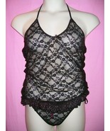 Naughty and Nice Lingerie Famous Maker Plus Size Daring Dots Cami and Pa... - $25.95