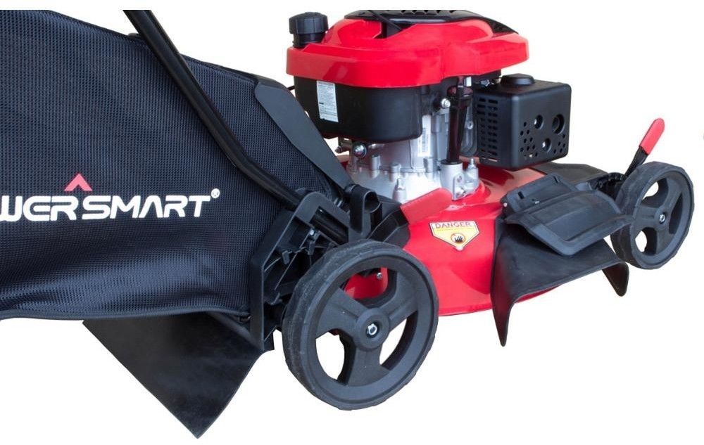 PowerSmart Push Lawn Mower Walk Behind 21 in. 3in1 161cc Gas Bagger