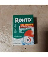 Rohto Cooling Eye Drops Maximum Redness Relief 0.4 oz NIB EXP: 2023 - $9.99