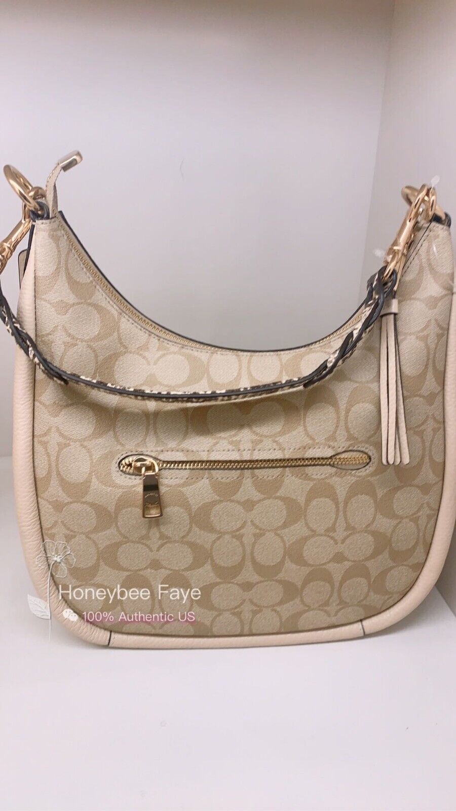 NWT Coach Jules Hobo In Signature Canvas Women's Bags & Handbags