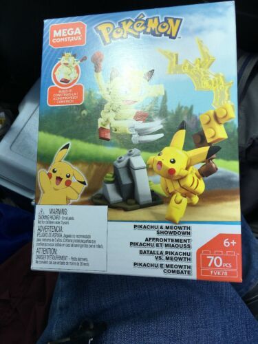 Pokemon Mega Construx Pikachu Meowth And 50 Similar Items