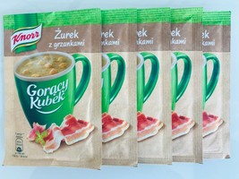 Knorr Goracy Kubek Mug SOUP: ZUREK Sour Rye soup -Made in Poland-Pack of... - $9.41