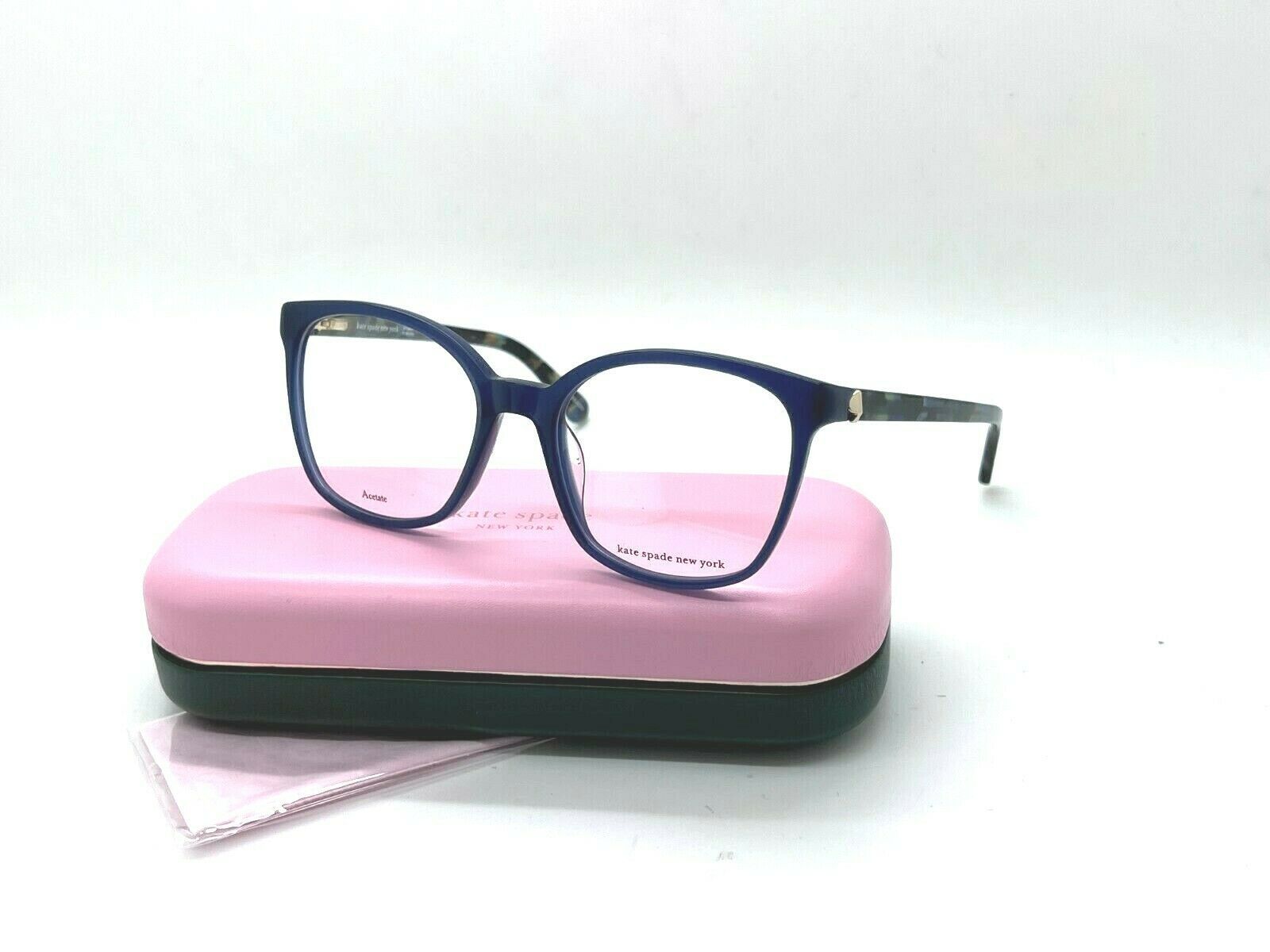 NEW Kate Spade MACI PJP BLUE  Optical Eyeglasses Frame 52-18-140MM / CASE
