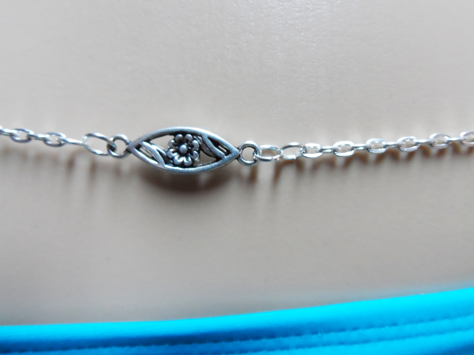 Silver Belly Chain with Silver Charm Body Jewelry by Beatnix Belly Chains