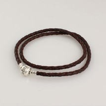 PL002-45 45cm Brown Leather Bracelet - $38.99