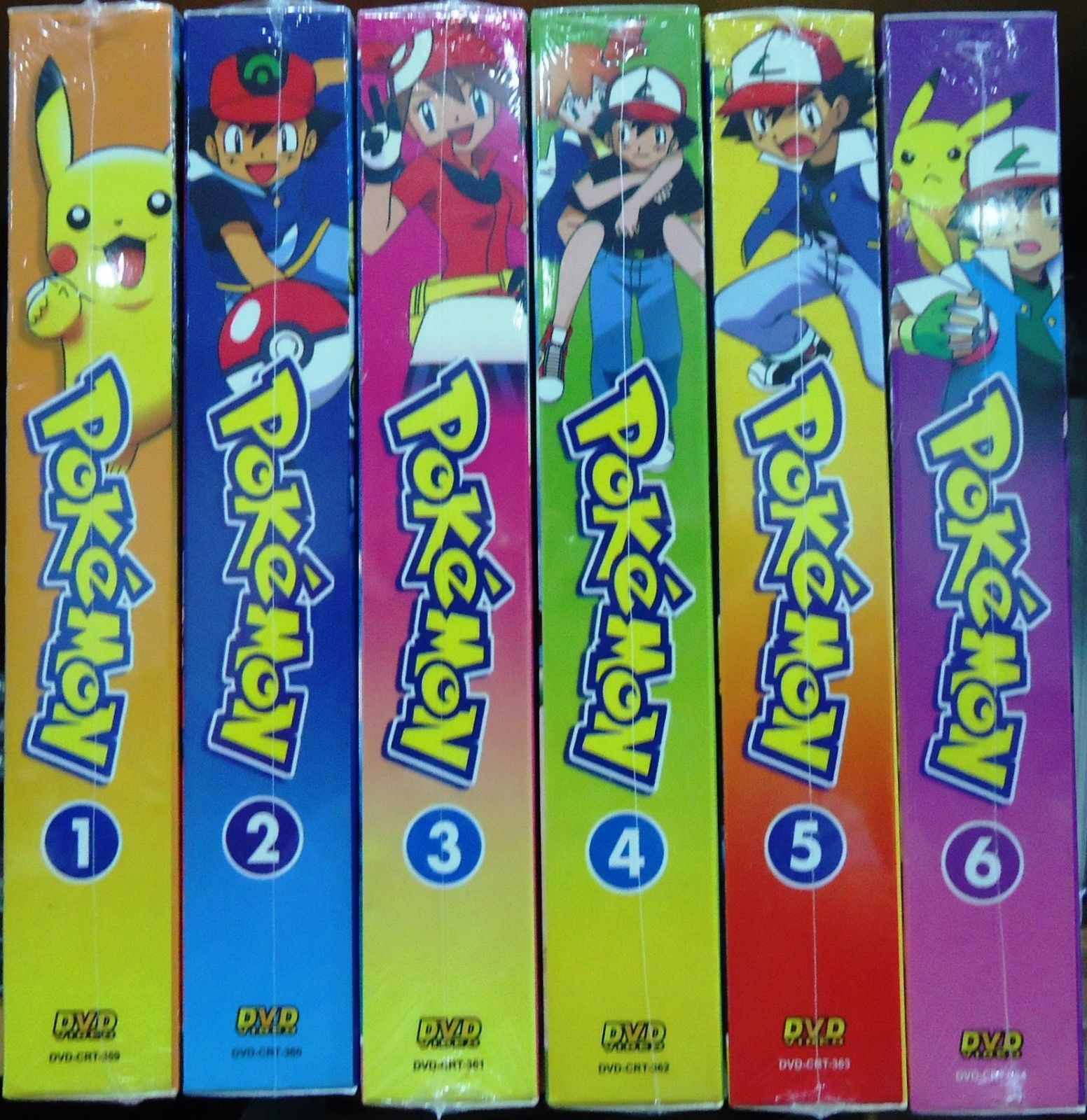 DVD ANIME POKEMON Season 15 Vol.1275End Indigo Johto Master Quest