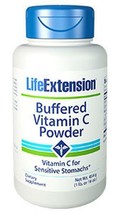 TWO PACK Life Extension Buffered Vitamin C Powder Sensitive Stomach 454 g image 2