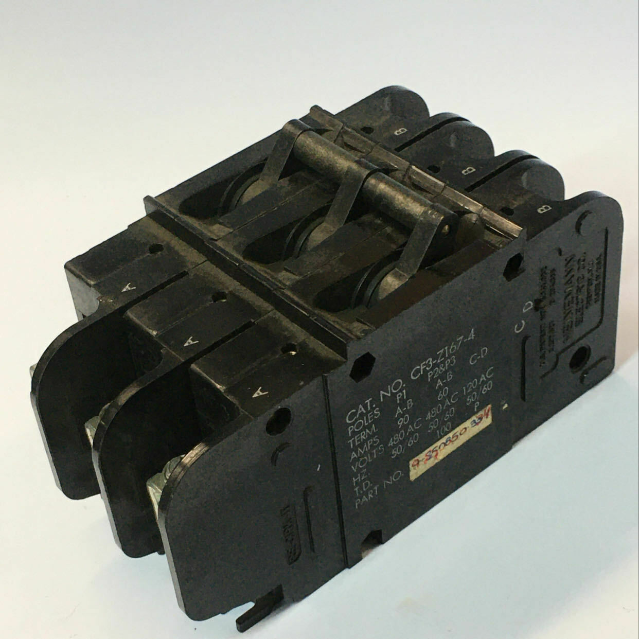 Heinemann Electric CF3Z1674 Circuit Breaker Switch ReCirkIt 90A