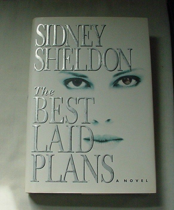 The Best Laid Plans By Sidney Sheldon Hardcover Book Novel First Edition Fiction And Literature