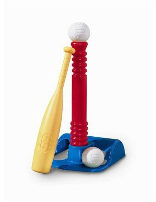 Little Tikes Baseball Bat Hit Practice Kids Toddler Tees Son Exercise T
