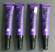 Lot of 4 Covergirl Melting Pout Gel Liquid Lipstick, 140 Gellie Jelly, 0... - $5.35